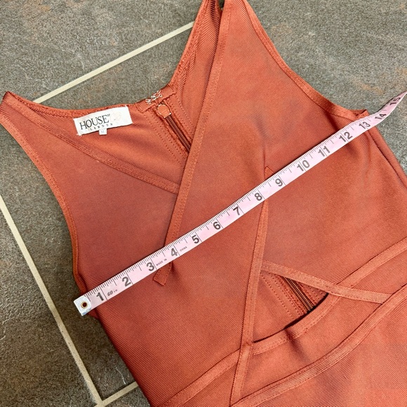 House of CB Rust Midi Dress - Picture 11 of 14